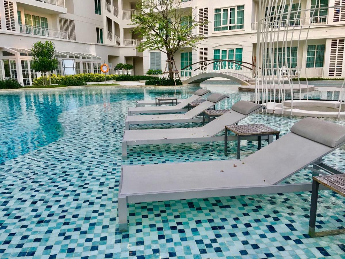 Summer Huahin712,Side Sea View,Near Beach&Cicada,Beautiful Swimming Pool Екстер'єр фото
